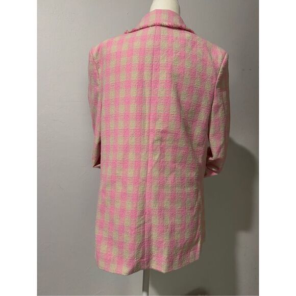 Vera Moda bree Kae check tweed blazer 6 - Picture 10 of 12